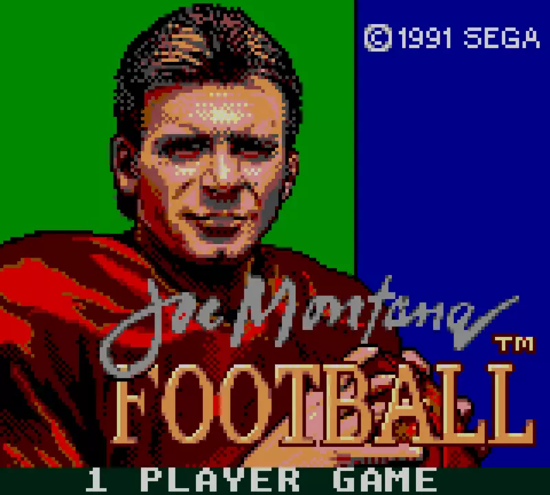 Image n° 3 - screenshots  : Joe Montana Football